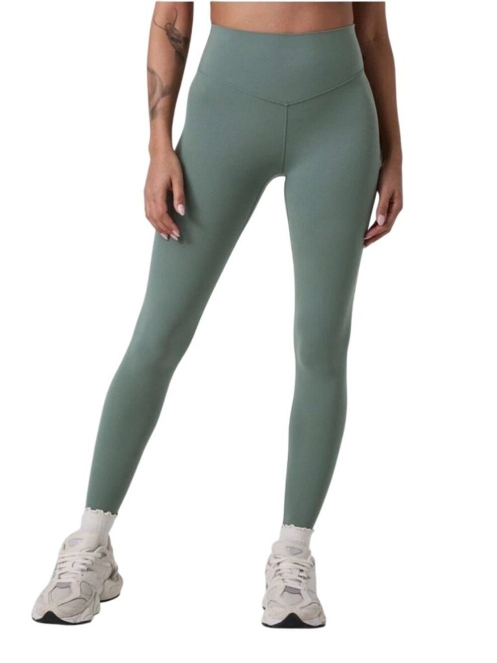 Vuori Woman's All The Form Legging Marsh NWT Size XL NWT Green